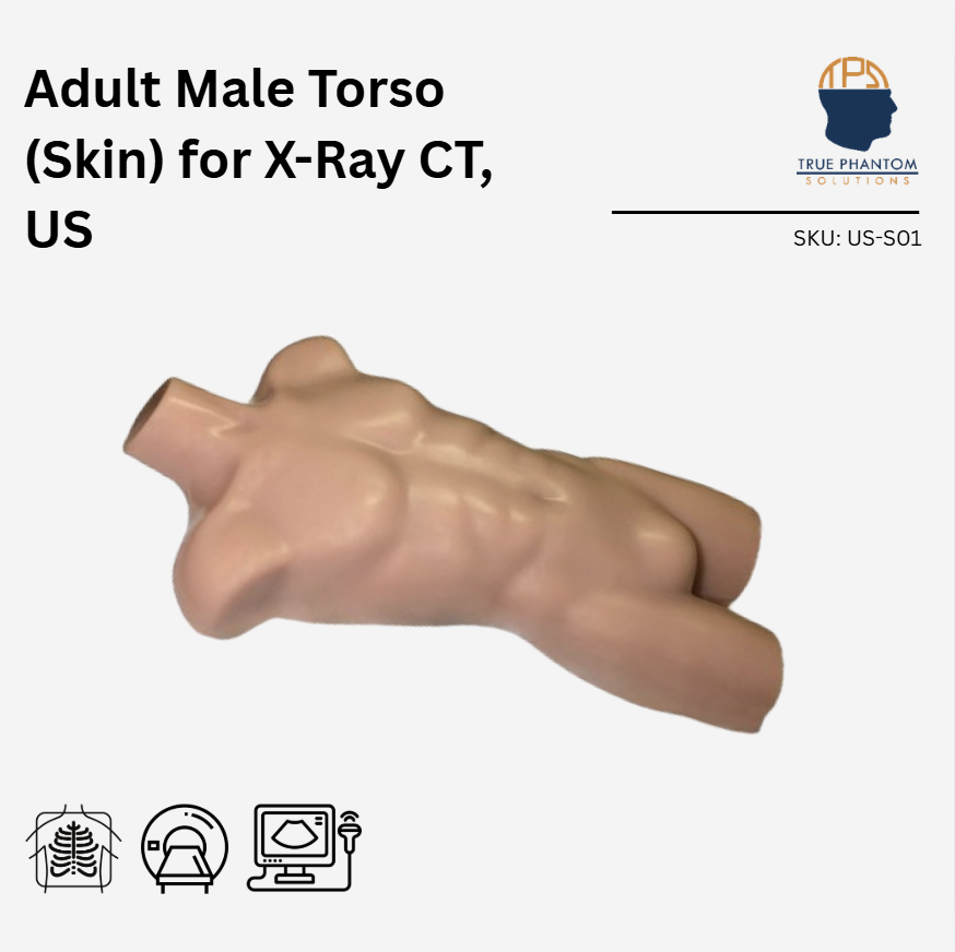 Adult Torso (Skin) for X-Ray CT, US
