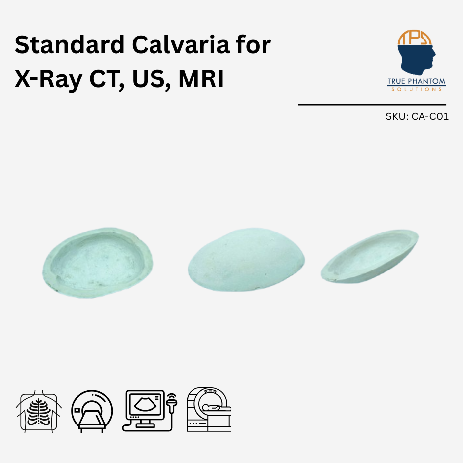 Standard Calvaria for X-Ray CT, US, MRI