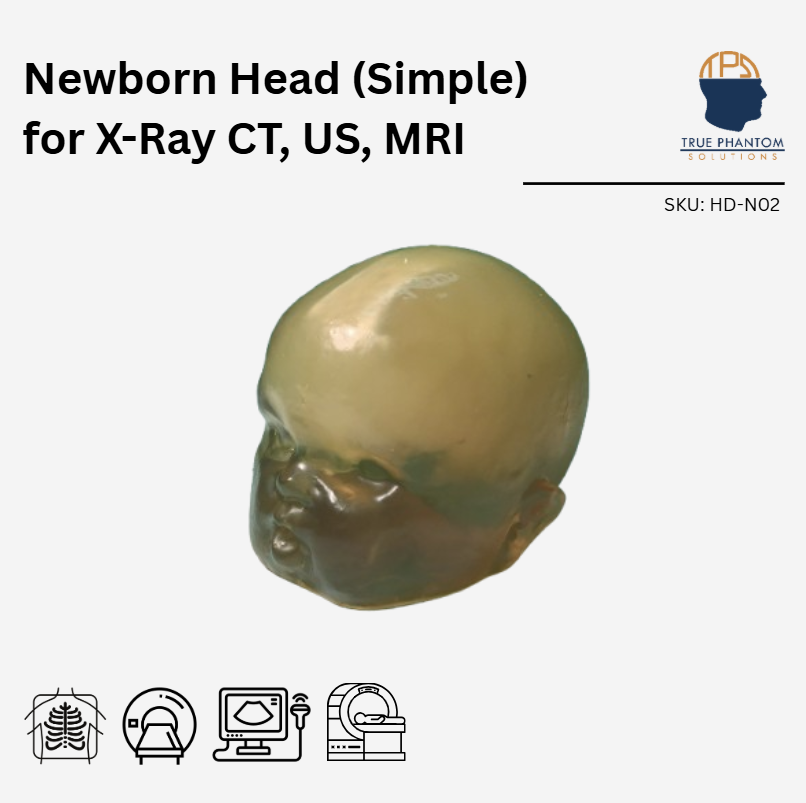Newborn Head (Simple) for X-Ray CT, US, MRI